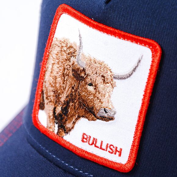 Kšiltovka Goorin Trucker - Bull Fan - Navy