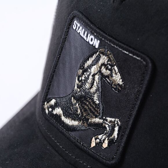 Kšiltovka Goorin Trucker - The Suede Stallion - Black