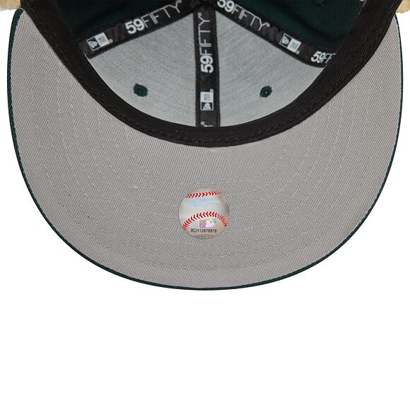 Kšiltovka New Era - 59FIFTY Dogear MLB - Oakland Athletics - Green