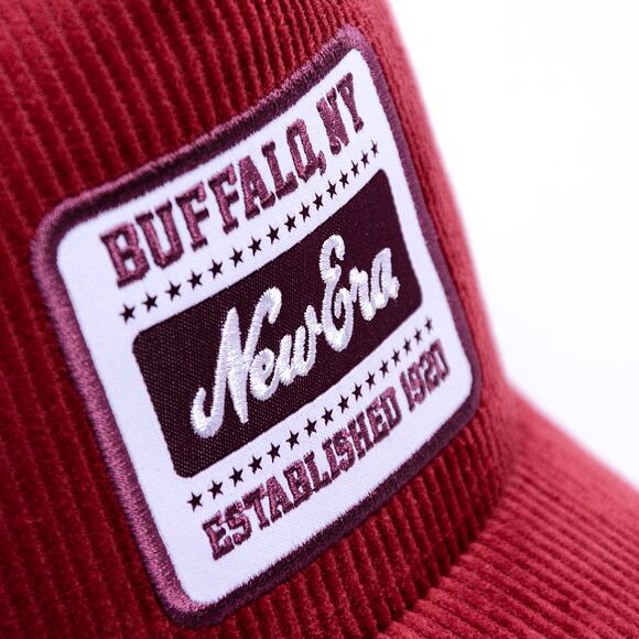 Kšiltovka New Era - Patch Cord 9FORTY Trucker - Burgundy