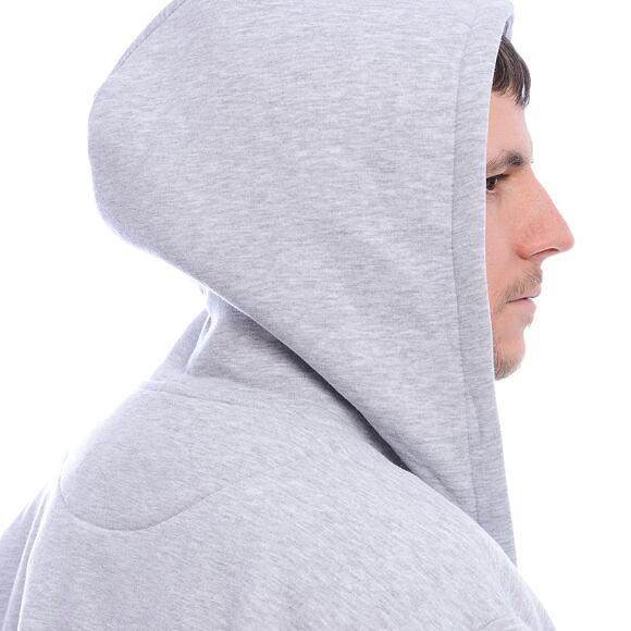 Mikina Karl Kani Chest Signature Essential Os Zip Hoodie ash grey