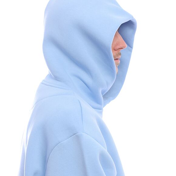 Mikina Karl Kani Small Signature Essential Os Hoodie light blue