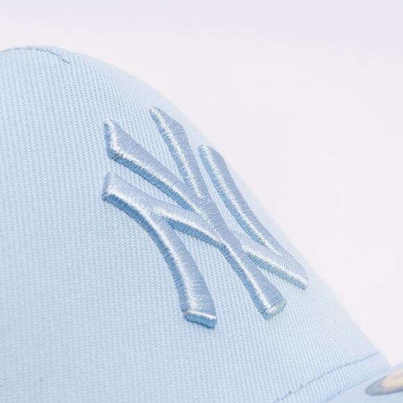 Kšiltovka New Era - MLB Color Pack 59FIFTY A-Frame - NY Yankees - Baby Blue