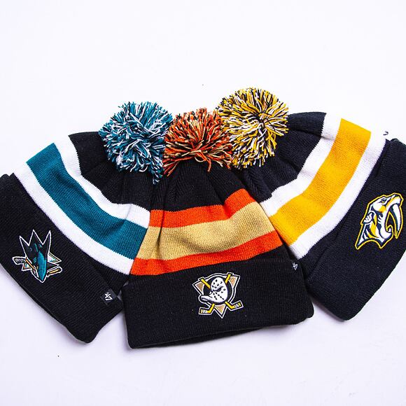 '47 Brand NHL Anaheim Ducks Breakaway Cuff Knit Black Winter Beanie