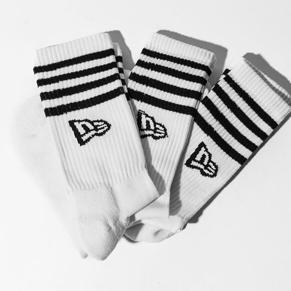 New Era Stripe Crew Socks