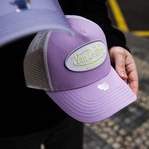 Von Dutch Trucker Boston Lilac/White Cap