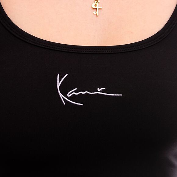 Dámský Crop Karl Kani Small Signature Essential Crop Top black