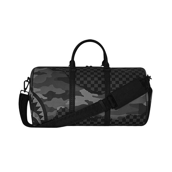 Taška Sprayground - Split Up Camo Tear Duffle Large