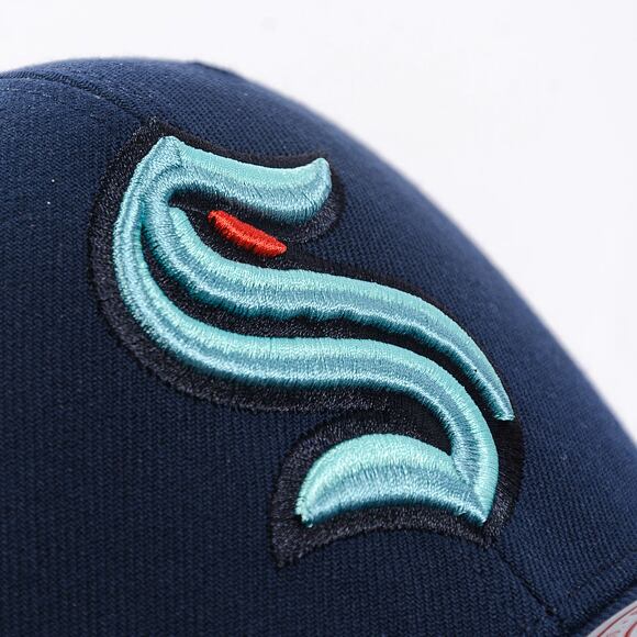 Kšiltovka Mitchell & Ness - Neon Logo Pro Snapback - Seattle Kraken - Black