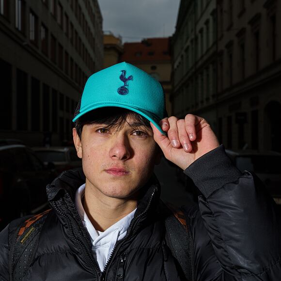 Kšiltovka New Era - Seasonal 9FORTY Trucker - Tottenham Hotspur Fc - Teal