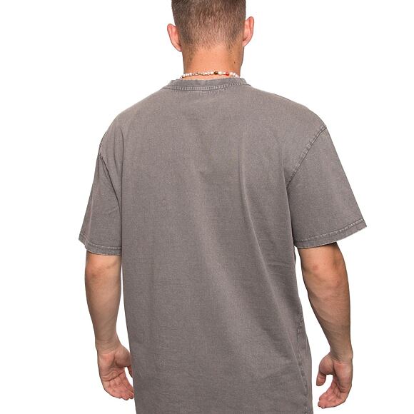 Triko Brandit Acid Washed Heavy Oversized Tee Dark khaki