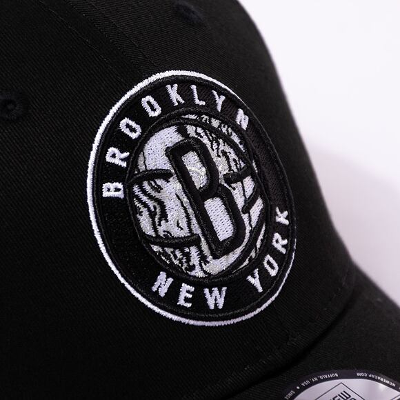 Kšiltovka New Era 9FORTY NBA Infill Brooklyn Nets Black / Graphite Grey