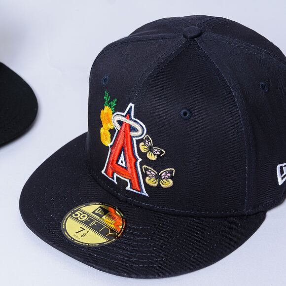 Kšiltovka New Era - 59FIFTY MLB City Flower Icon - Anaheim Angels - Navy