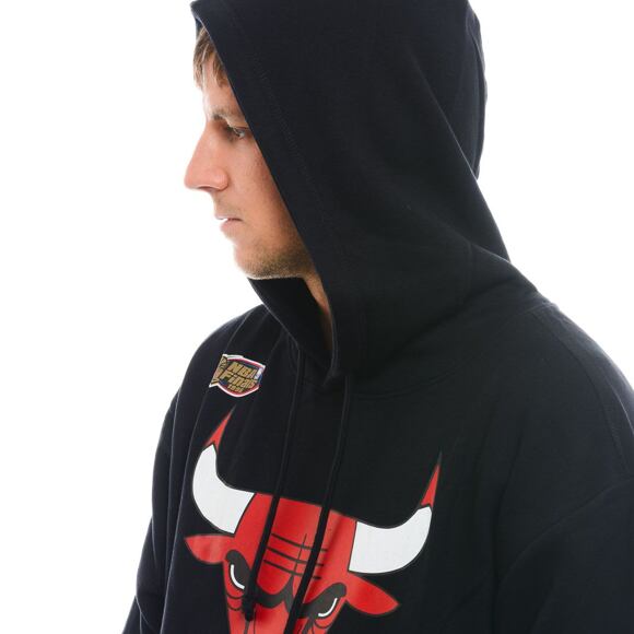 Mitchell & Ness NBA Team Logo Hoody Chicago Bulls Black