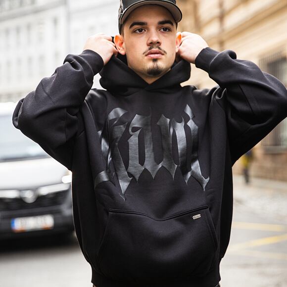 Mikina Karl Kani Puffy Kani OS Hoodie black