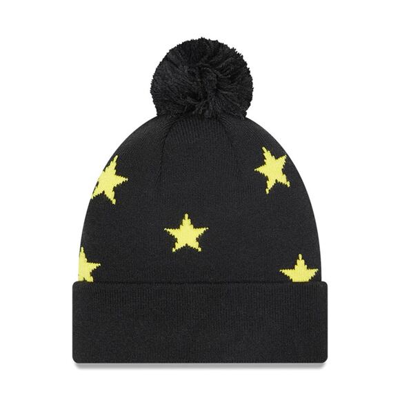 New Era Cy star Bobble Knit Batman Black Kids Beanie