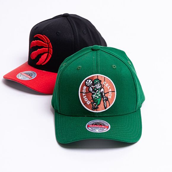 Mitchell & Ness Boston Celtics Team Ground Stretch Snapback Celtics HWC Kelly Green Cap