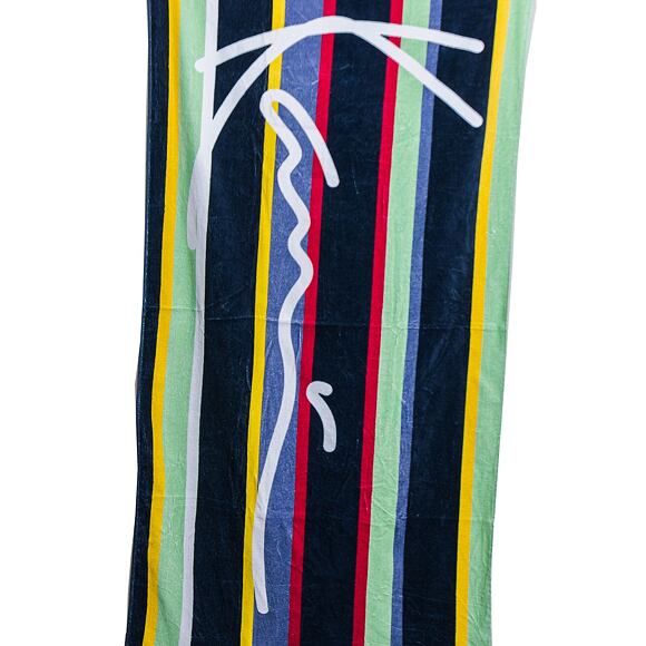 Karl Kani Signature Stripe Towel navy/mint/red