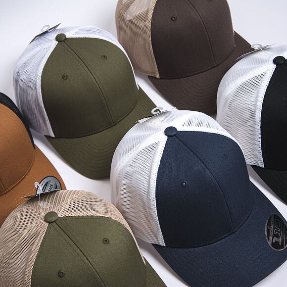 Yupoong Retro Trucker 2-Tone Brn/Khaki Cap