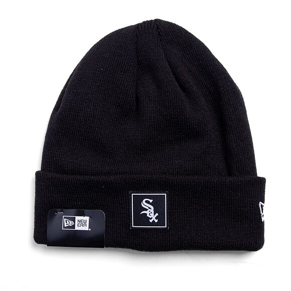 New Era MLB Team Cuff Beanie Chicago White Sox Black/Black