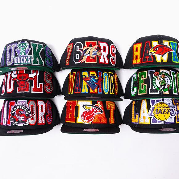 Kšiltovka Mitchell & Ness Varsity Bust Snapback Hwc NBA MILWAUKEE BUCKS Black