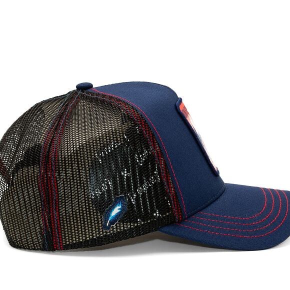 Kšiltovka Capslab Trucker - Dragon - On Fire - Midnight Blue