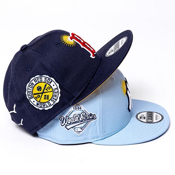 Kšiltovka New Era 9FIFTY MLB Summer Icon Boston Red Sox Retro - Navy