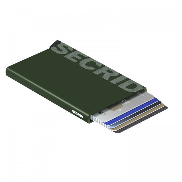 Pouzdro na karty Secrid Cardprotector Laser - Logo Green