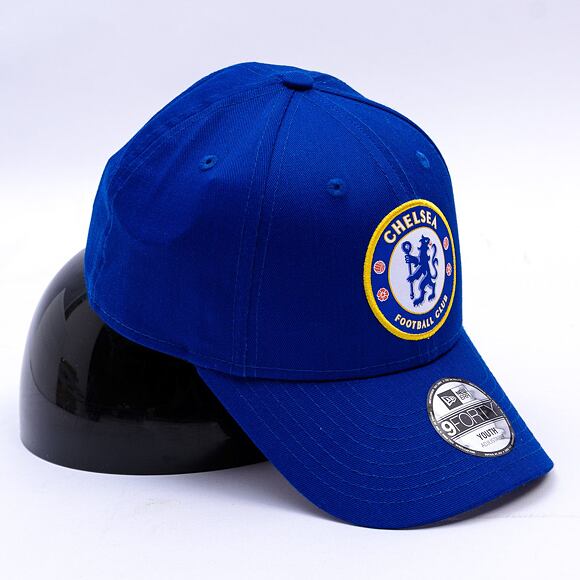 Dětská Kšiltovka New Era - Core 9FORTY - Chelsea FC Lion Crest - Calming Blue