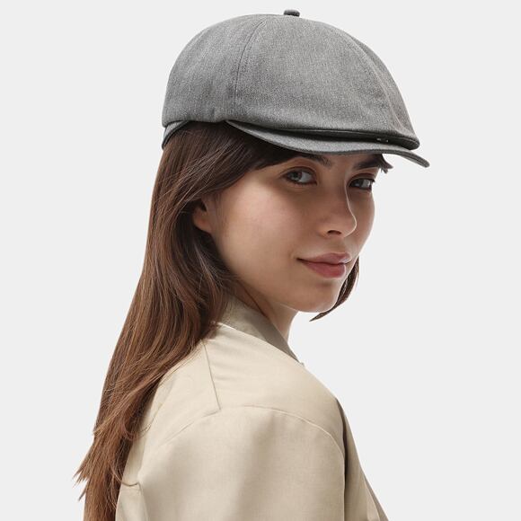 Dickies Telida Cap Heather Grey Flat Cap