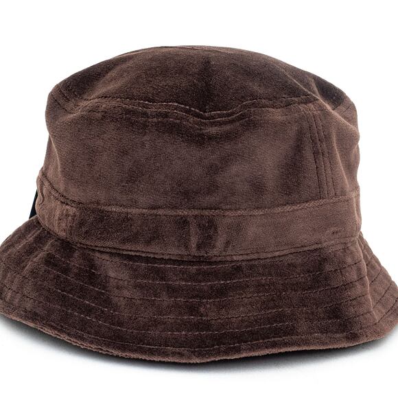 Karl Kani Signature Velvet Bucket Hat KA213-011-1 Dark Brown