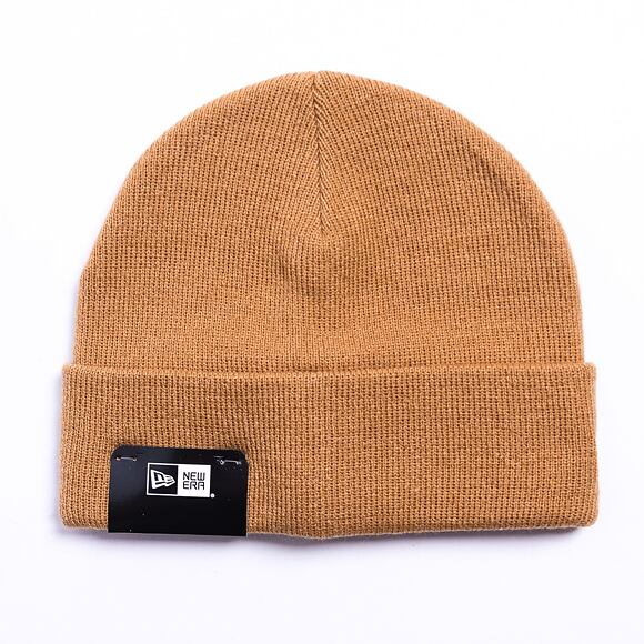 New Era Short Cuff Beanie Wheat Brown