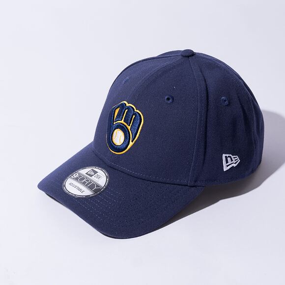 New Era 9FORTY MLB The League 20 Milwaukee Brewers Strapback Game Logo Cap