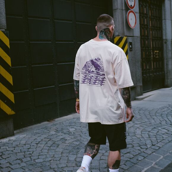 Triko Helly Hansen Play Oversized Tee Even Cream