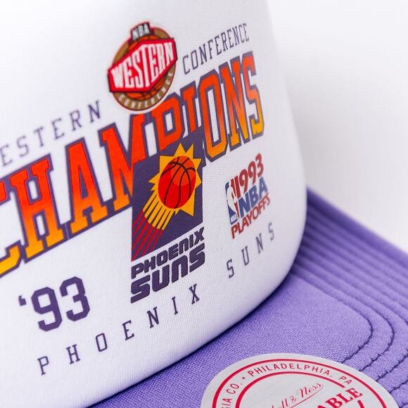 Kšiltovka Mitchell & Ness Champions Trucker Hwc NBA Phoenix Suns White