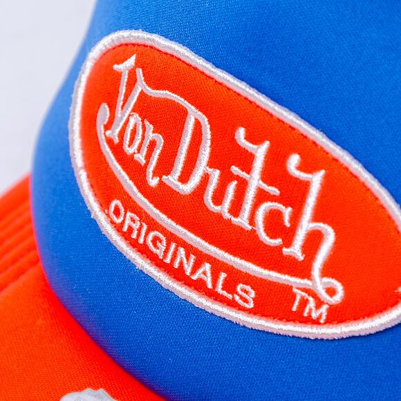 Kšiltovka Von Dutch Lund Foam Trucker - Blue/White