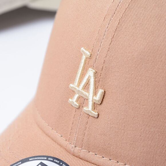 Kšiltovka New Era - 9FORTY Summer Washed - LA Dodgers - Camel / Off White