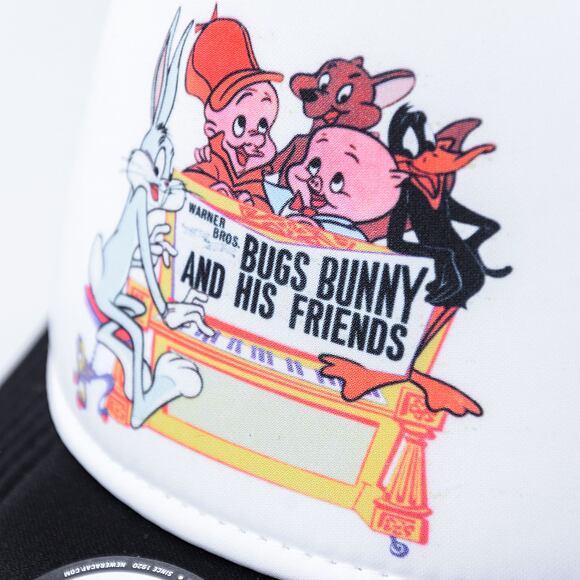 Kšiltovka New Era - 9FORTY Trucker Looney Tunes Characters - Black