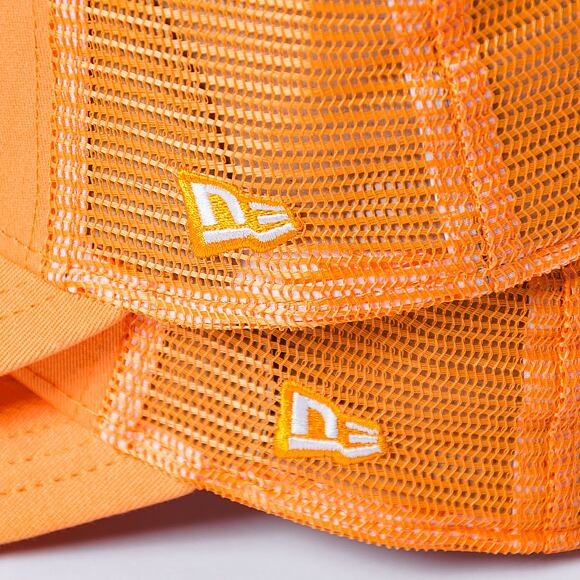 Dětská Kšiltovka New Era - 9FORTY Trucker League Essential - LA Dodgers - Orange