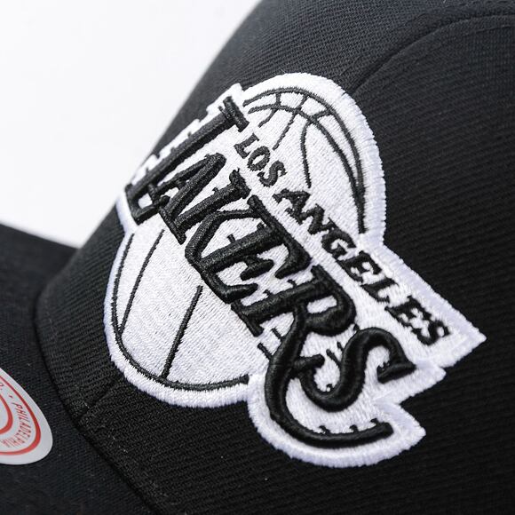 Kšiltovka Mitchell & Ness - Evergreen Black/White Snapback - Los Angeles Lakers - Black