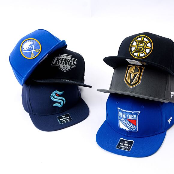 Kšiltovka Fanatics - Boston Bruins - A/CAP Str Mid Crn Adj Sqv Sbk - Black