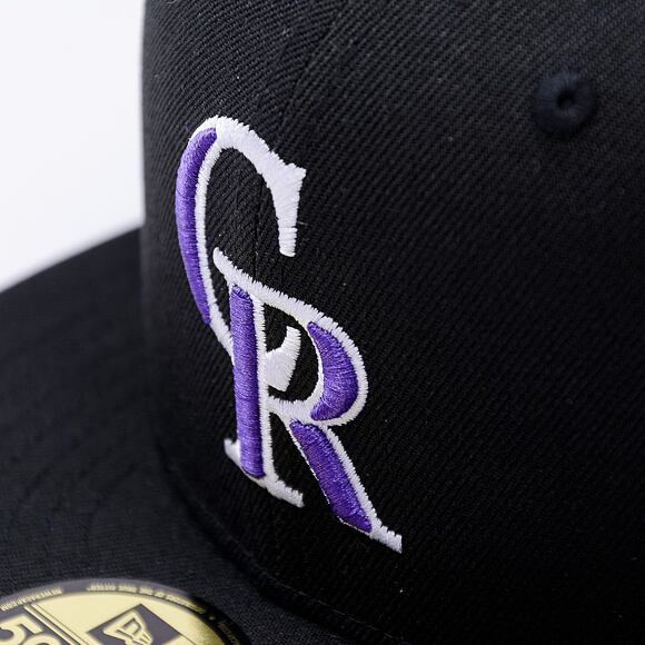 Kšiltovka New Era - MLB Image Drop - All Over Print 59FIFTY - Colorado Rockies - Black