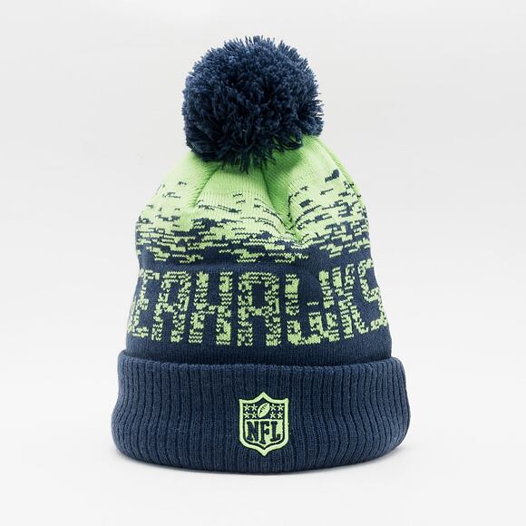 New Era NFL Sport Knit Cuff Seattle Seahawks  Team Color Winter Beanie