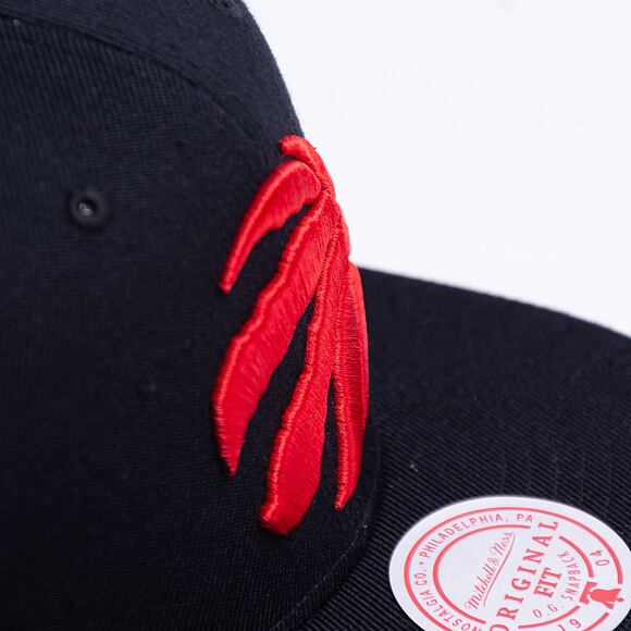 Mitchell & Ness Team Ground 2.0 Snapback Toronto Raptors Black Cap