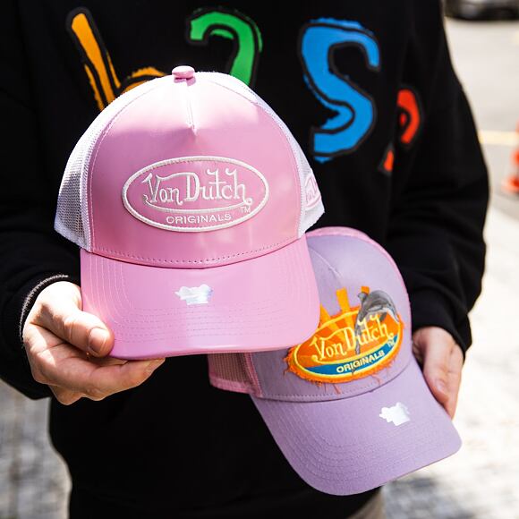 Von Dutch Trucker Skara Lilac/Pink Cap