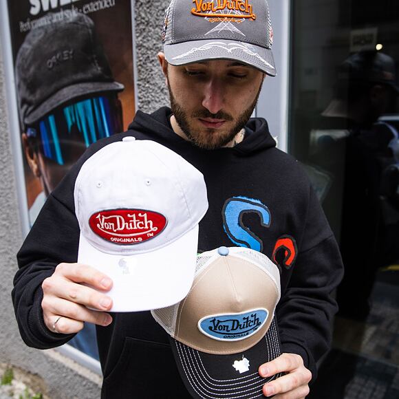 Von Dutch Trucker Boston Sand/White Cap