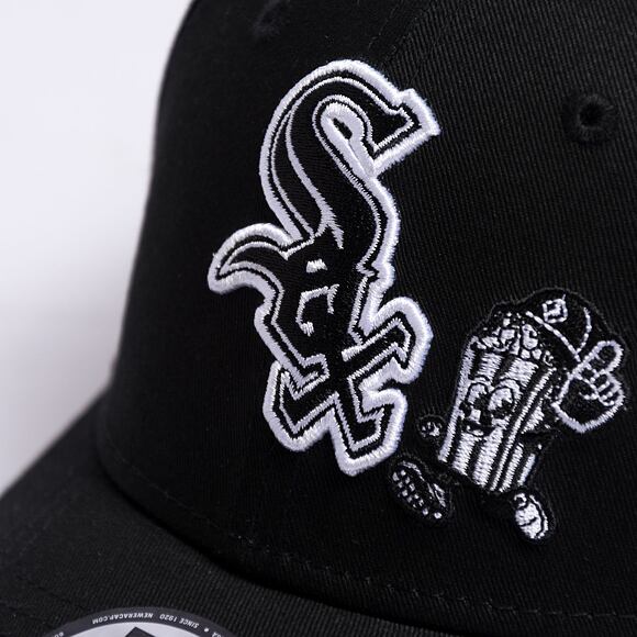 Kšiltovka New Era 9FORTY MLB Food Character Chicago White Sox Black