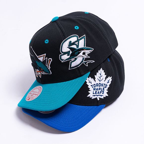 Kšiltovka Mitchell & Ness Overbite Pro Snapback Toronto Maple Leafs Black