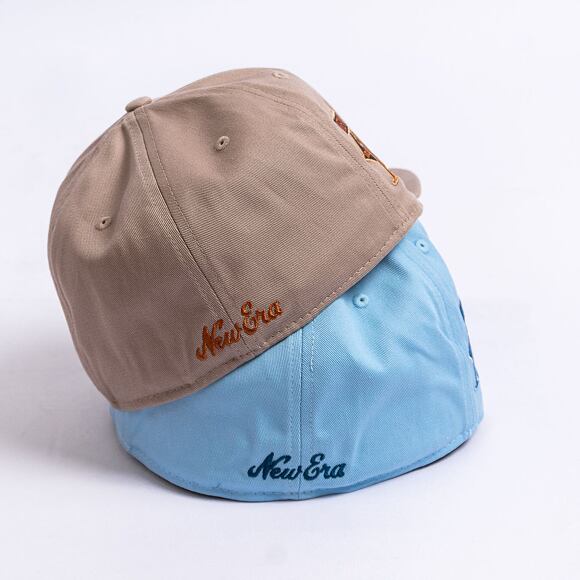 Kšiltovka New Era 9FIFTY Pre-Curved - Floral Logo - Alpine Racing - Pastel Blue