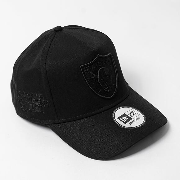 Kšiltovka New Era - 9FORTY A-Frame Monochrome - Las Vegas Raiders - Black